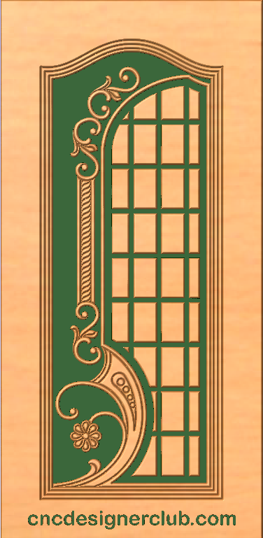 simple-wooden-door-design-DXF-free-download-for-cnc-router.PNG